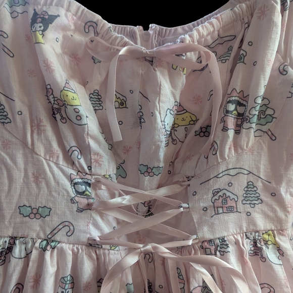 Hello Kitty Christmas Dress Size Medium - Picture 6 of 11